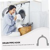 U-Shape Drain Hose Guide Hanging Rack Washer Drain Hose Hook
