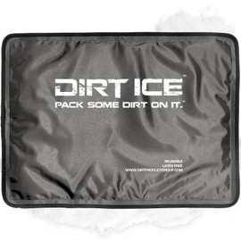 Dirt Ice - Gel Ice Pack - Large - 14.5"x10.5" - Ice Packs for Injuries Reusable - Swelling, Bruising & Sore Muscles - Pain Relief - Shoulder, Neck, Back, Elbow, Foot & Knee Ice Pack Wrap - Cold Pack