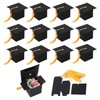 12 Pcs Graduation Caps box, Doctoral Caps Shaped Gift Box,