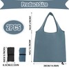 witeup 2 PCS Small Grocery Bag,Reusable Shopping Bag, Fold up