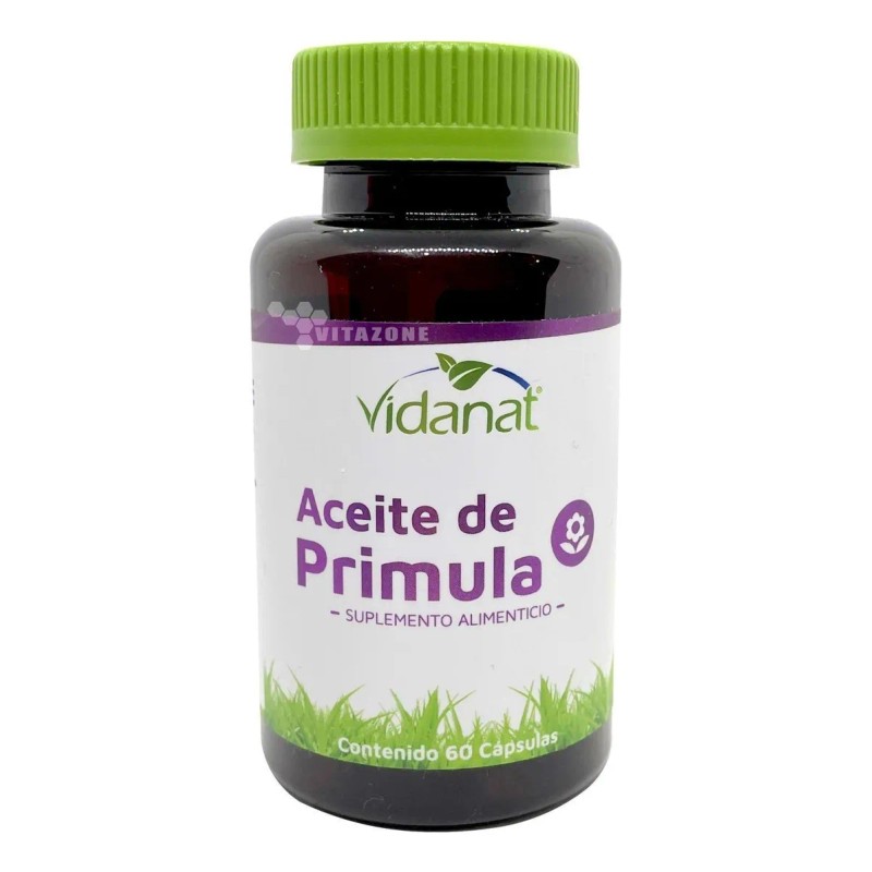 Aceite De Prímula 60 Cápsulas Vidanat