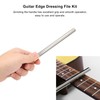 Guitar Fret Crowning File Set Edge Dressing File Kit Luthier