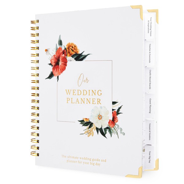 Nook Theory Comprehensive Wedding Planner and Keepsake - Perfect for