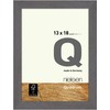 Wooden frame Quadrum FSC 13 x 18 cm grey