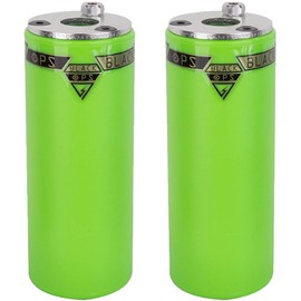 Black Ops GL BMX Pegs, 40 x 100 3/8-14mm, Green