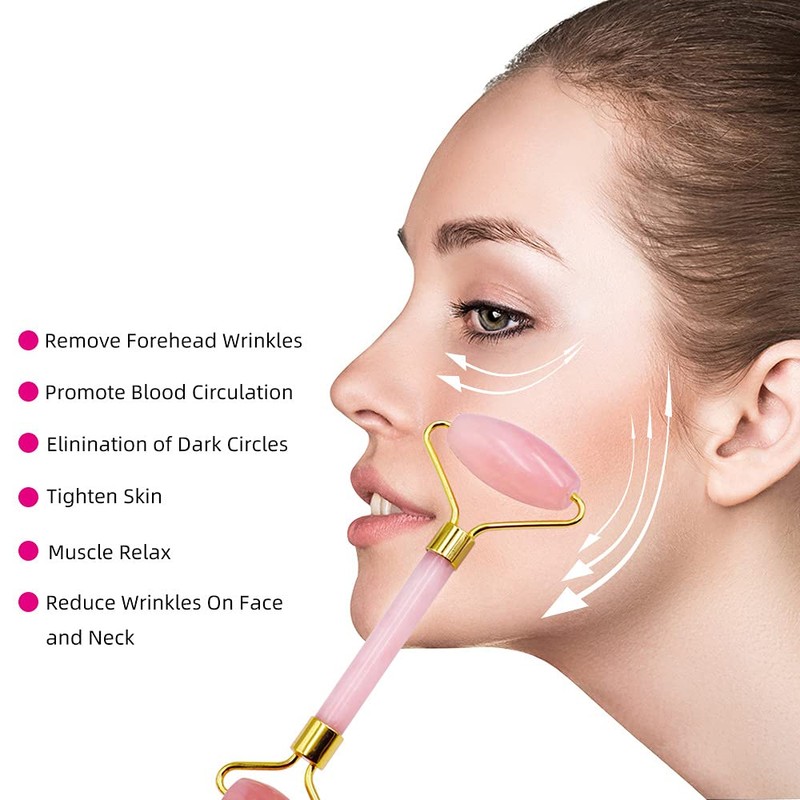 Jade Roller And Gua Sha Set