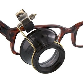 Loupe, Spectacle 2X Lightweight Magnifier, Prescription Okay