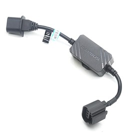 Cougar Motor H13 9008 CANbus Decoder - Anti-Flickering Harness Fog Bulb Fast Hyper Flash Blink Error Code Warning Cancellor(2 PCS)