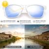 KesaPlan Classic Polarized Sunglasses Womens Mens, Trendy Retro Womens Sunglasses