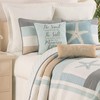 C&F Home Driftwood Shores King 3 Piece Quilt Set Summer