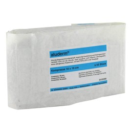 ALUDERM Compresses 10 x 10 cm Pack of 50