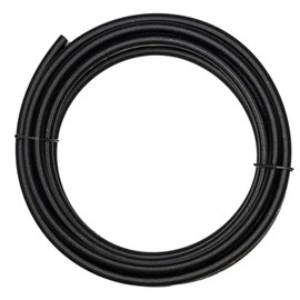 Flo Supply 16AN Black Stainless Steel Braided Hose - PTFE Liner - 3ft.