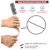 16 Inch Extra Long Pipe Cleaning Brush Set Abrasive Filament,