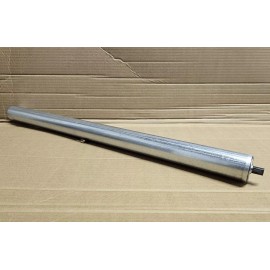 McMaster-Carr NEW 1.9" OD x 27-3/4" BF Conveyor Gravity Rollers 7/16" Hex Axle Zinc Plated USA