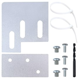 INGQI Interlock Kit for Square D QO Homeline 150 or 200 amp panels. 35mm Spacing between main and for generator breaker Interlock Kit