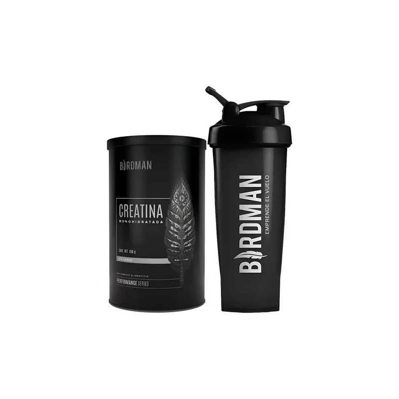 Birdman Creatina Monohidratada 90 Servicios Shaker 600ml