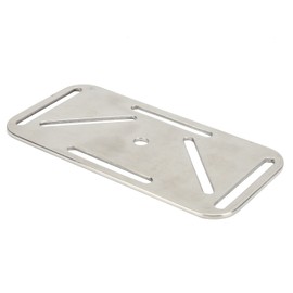 Diving Stainless Steel Weight Belt Keeper Buckle Adjustable Weight Webbing Stopper Slider