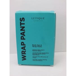 LETIQUE WRAP PANTS BODY SPA & WRAP PANTS ONE TIME USE BOXED (LOT OF 5)