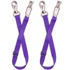 Adjustable Trailer Tie （2 Pack）-Horse Trailer Nylon Strap Tie，Adjusted from