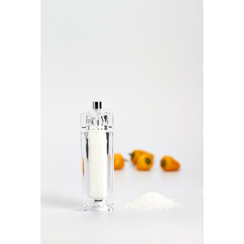 Bisetti Salzmühle Como farblos 14,5 cm