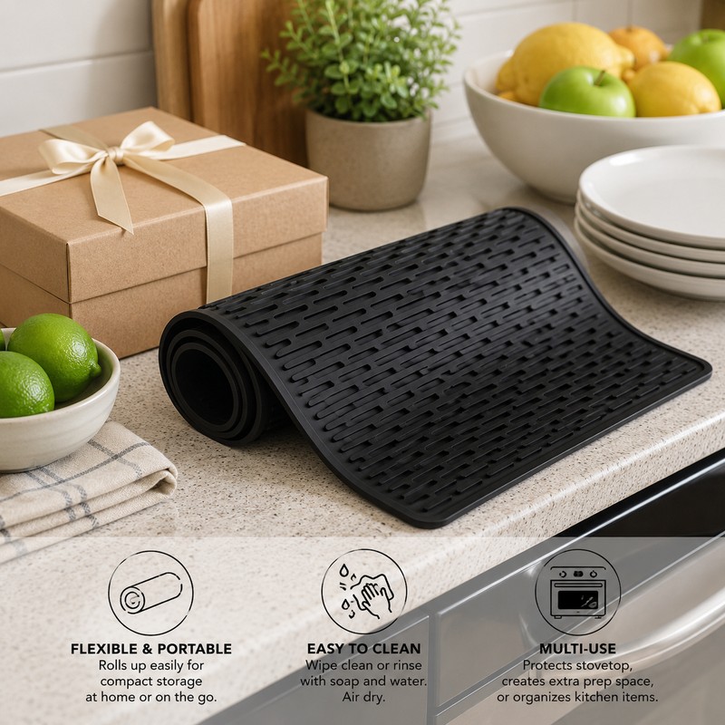 Silicone Stove Top Cover for Glass Cooktops – Extra Large