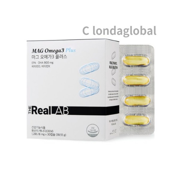 The Real Lab Mag Supercritical Vitamin Omega 3 Plus 30