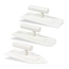 Nichiyo Plastic Trowel Kit 3 Piece Round&Square&Tipped End Finishing Trowels