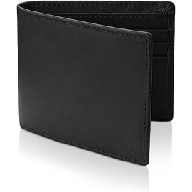 Bifold Wallets for Men, RFID Blocking Wallet Leather Wallets for Men Minimalist Wallet, Lightweight Men's Wallet Mens Slim Wallet for Work, Shopping (black) - Color: brown