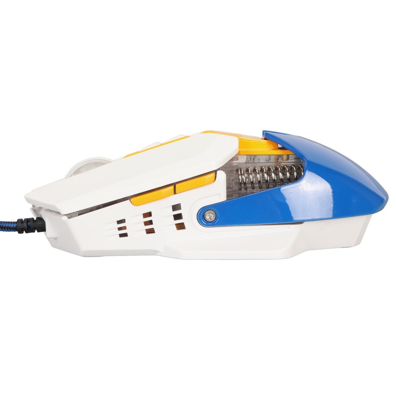 Wired Mouse Ergonomic RGB Backlit Adjustable DPI 7 Programmable Keys