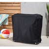 FLR Black Cooler Cover Universal Waterproof Durable Rolling Cooler Patio