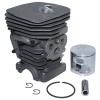 For Husqvarna 47mm Cylinder Piston Carb Kit For Husqvarna 460,