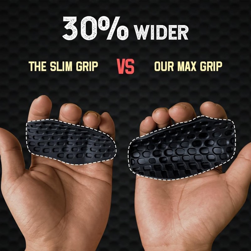 Lifting Grip, Weight Training Exercise Accessory (Black)