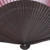 TOuWA Men's Ladies' Fan, Bamboo Ribs, Japanese Pattern, Lightweight, Japanese