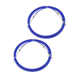 RATCHROLL 2pcs 30ft 9 Meter 354 Inch Marine Type 3300 / 33C Throttle Shift Remote Control Box Cable for Yamaha Outboard Engine Boat Motor Steering System Blue Replacement Car Parts
