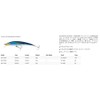 TackleHouse Minnow K-TEN Blue Ocean Sinking Works 6.9 inches (175