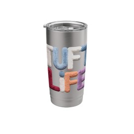 DIY Rug Funny Rug Tufting Stainless Steel Insulated Tumbler