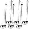 6 Pcs Stainless Steel Ladle Small Soup Metal Ladel Spoon