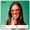 OPULIZE ERA Sleep and Recovery Glasses - Orange Lens -
