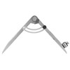 Akozon Leather Compass 200 mm Wing Leather Divider Rotating Tool