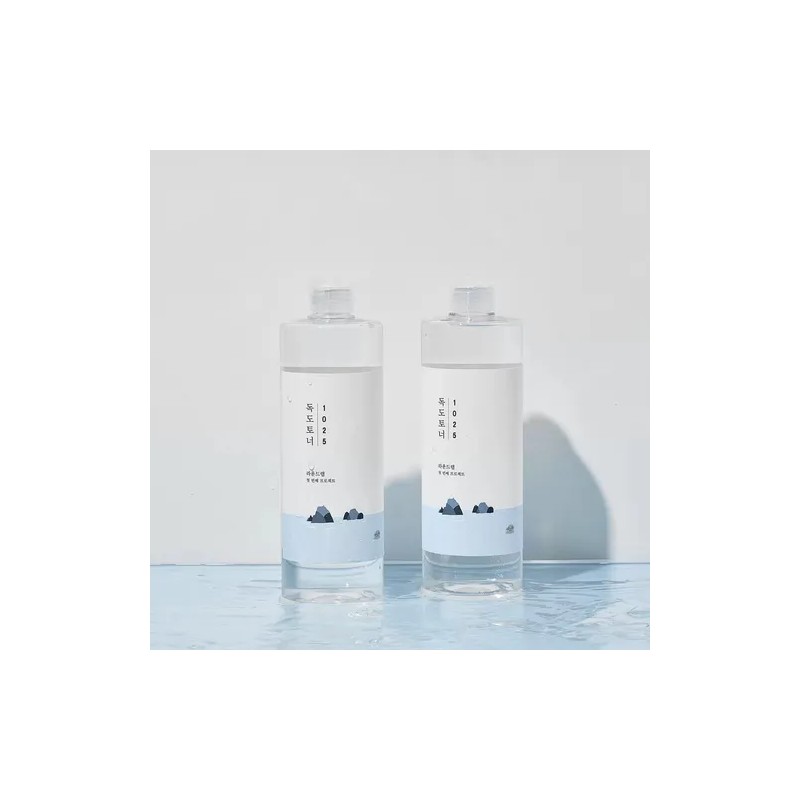 Round Lab 1025 Dokdo Limpiador Facial Coreano Kit 3pz