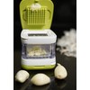 RSVP International Garlic Clove Cube Press Tool, Green/White | BPA-Free