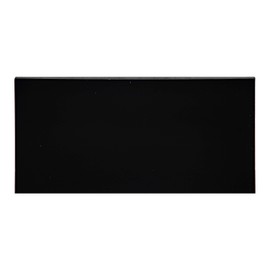 Black Plexiglass Sheet - 1/4" Thick Cast (12" x 24")