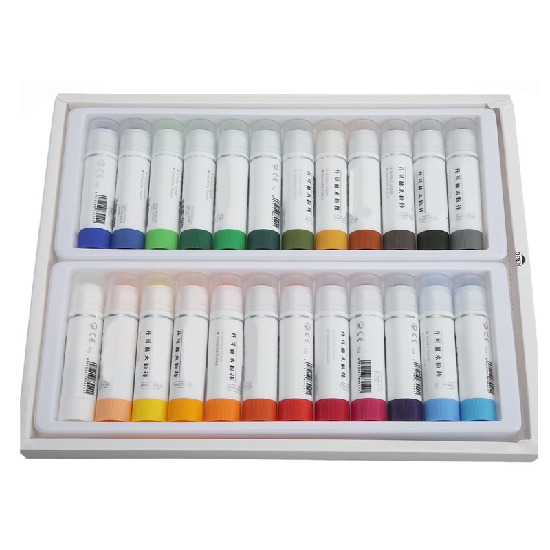 Paint Sticks Paint Smoothly Bright Colors 24 Colors Graffiti Sticks
