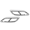 2PCS Exhaust Muffler Tail Pipe Cover Left Right Decorative Tail