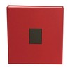 12 x 12-inch Cloth D-Ring Album by American Crafts | Cardinal, includes 5 page protectors