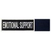 Service Dog Emotional Support Vests/Harnesses Emblem Embroidered Fastener Hook &