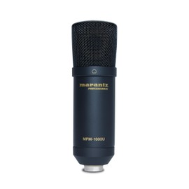 Marantz Professional MPM-1000U Micrófono de Condensador USB  Plug-and-Play, Sin Drivers. Ideal Llamadas, Clases, Podcast Principiante, Grabación de...