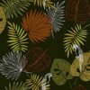 Martina Home Orange Arga Oilcloth Tablecloth 140cm x 140cm