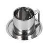 3PCS/Set Insulated Coffee Cup Set Stainless Steel Double Walled Mugs