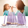 18pcs Makeup Brush Set Artificial Fiber Fashionable Soft Synthetic Cosmetic